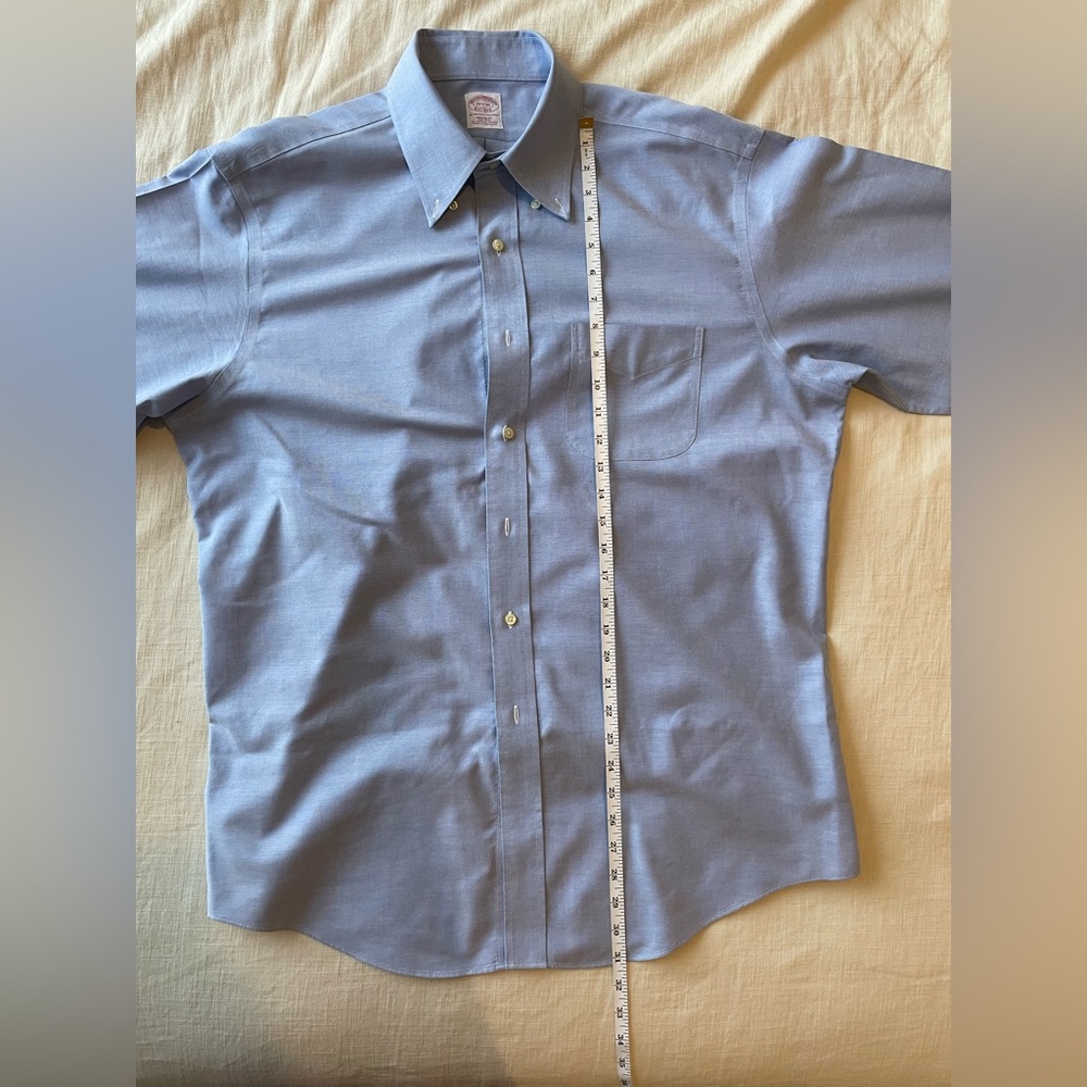 Oxford button down Size 16.5 - 35  Brooks Brothers regular fit Non-Iron shirt